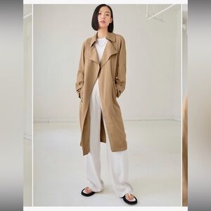 Babaton Lawson Tan Trench Coat